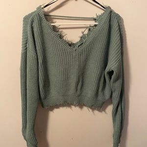 Cute green sweater